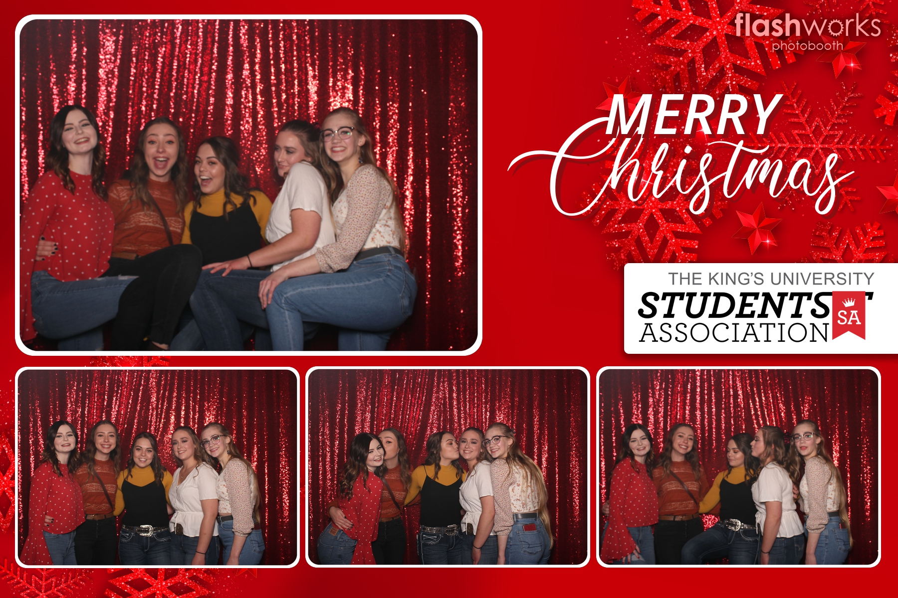Kings Christmas Party | View more photos from the event at gallery.flashworksphotobooth.com/u/FlashworksPhotoboothInc/Kings-Christmas-Party